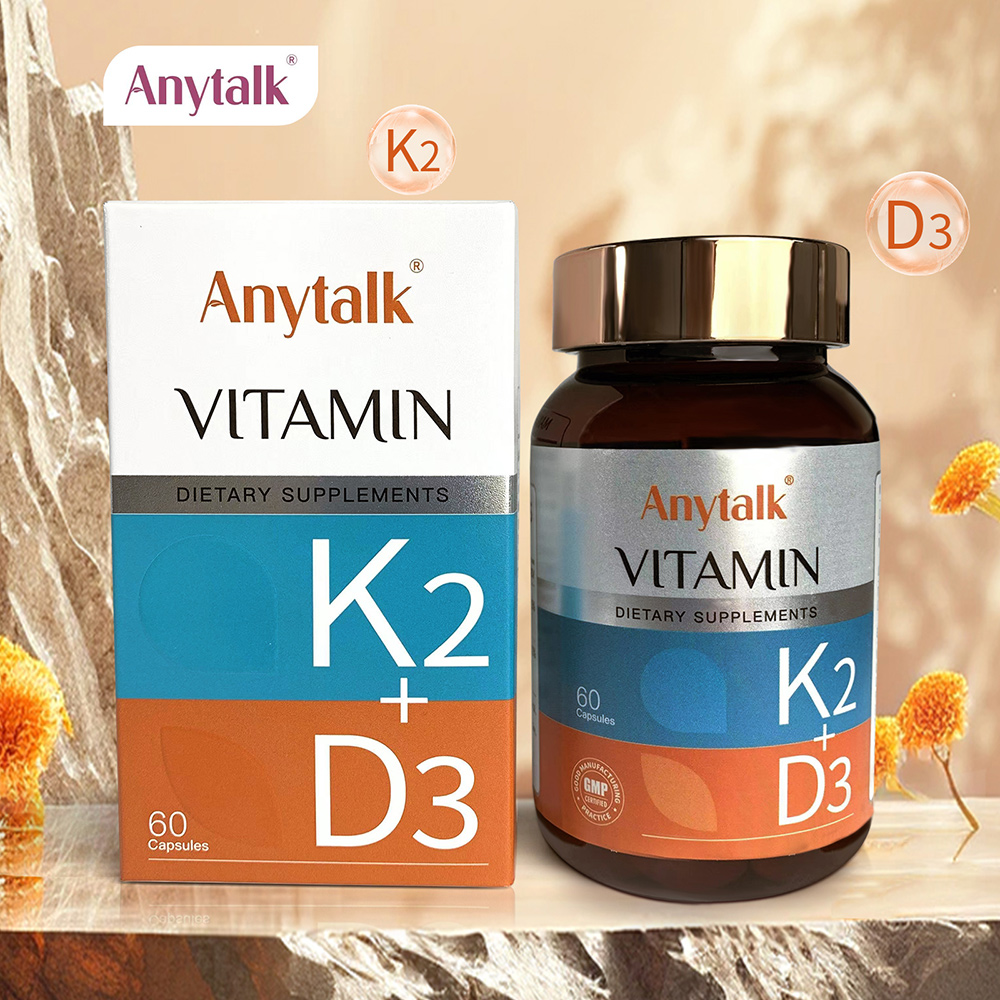 Vitamin D3+K2 capsules 1000mg*60 capsules