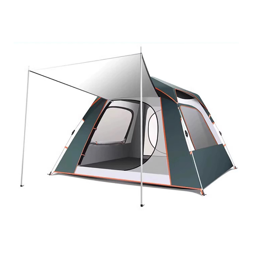 2.4*2.4 New Double Color Tent 2.4*2.4 new dark green with off-white tent