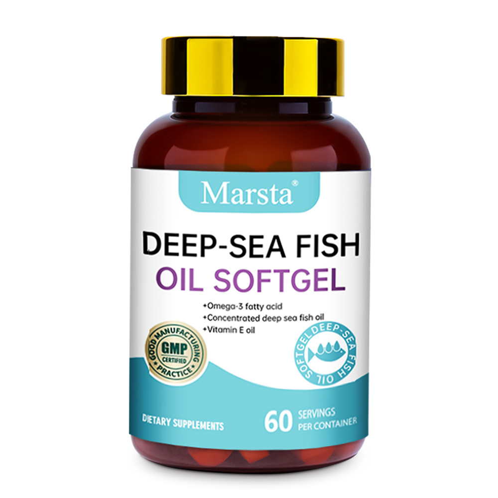 Deep sea fish oil soft capsules