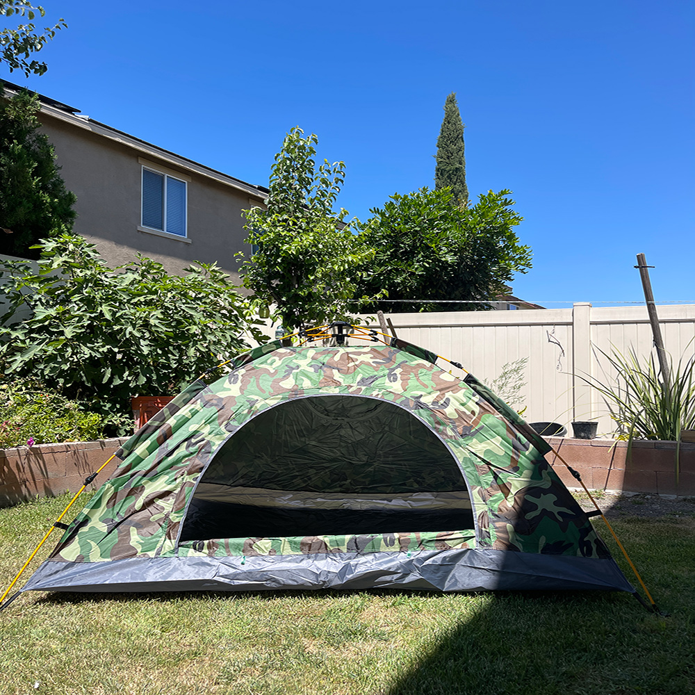 2*2 single automatic camouflage tent