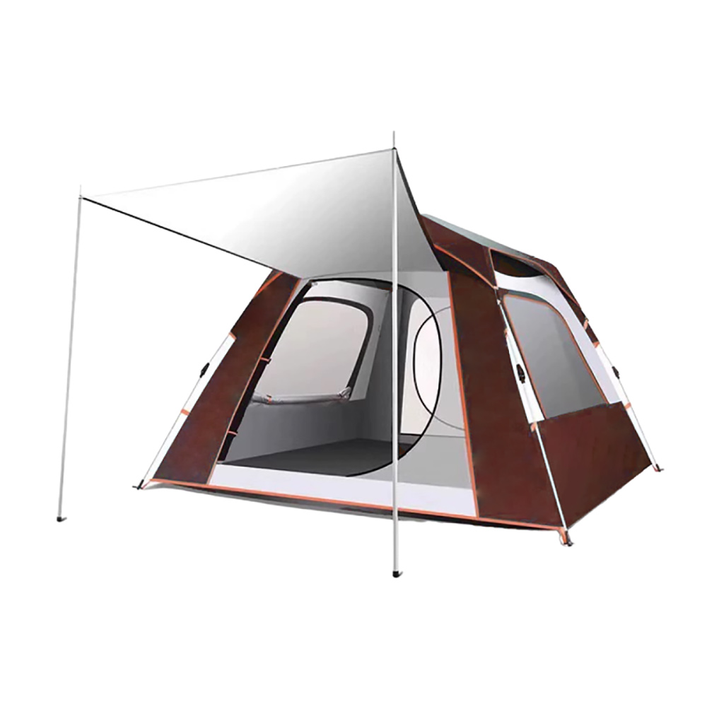 2.4*2.4 New Double Color Tent 2.4*2.4 new coffee with off-white tent