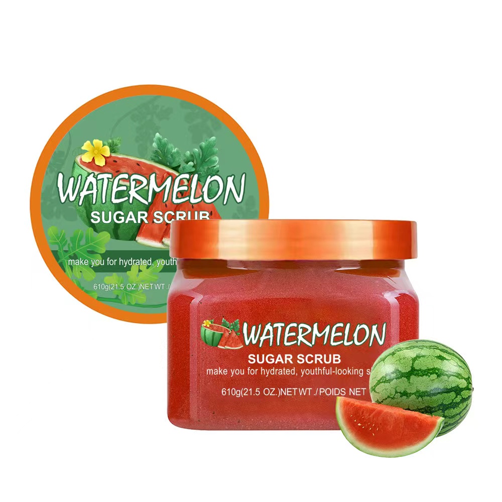 Body scrub watermelon scent